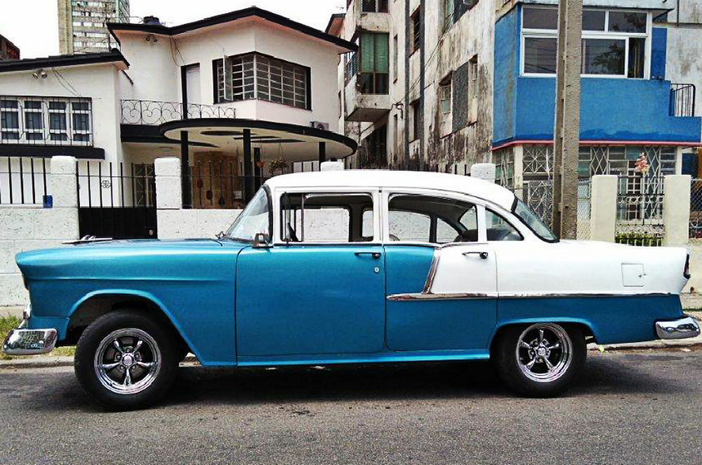 Alexander et sa Chevrolet de 1955